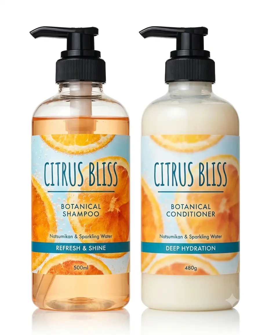 CITRUS BLISS ボタニカルシャンプー＆コンディショナー